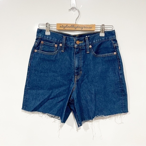 Nwt J.Crew Mid-length denim short in Rocky Trail wash - Picture 4 of 13